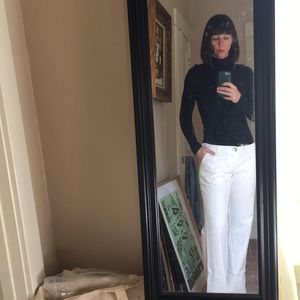 L.A.M.B. White Wide Legged Pants